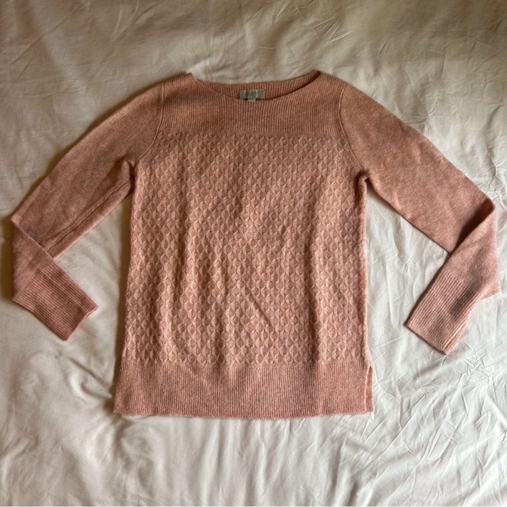 LOFT Textured Knit Sweater – Size Small